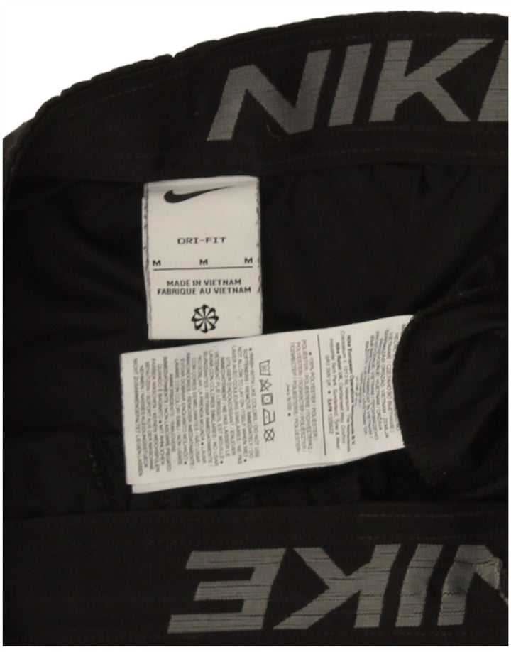 Pantaloni scurți sport Nike Dri Fit pentru bărbați, poliester mediu negru