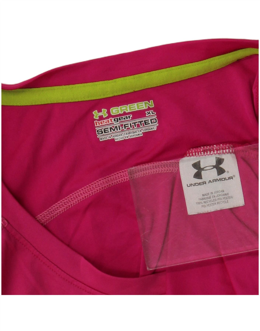 Top Vest Under Armour pentru femei Heat Gear UK 18 XL roz poliester