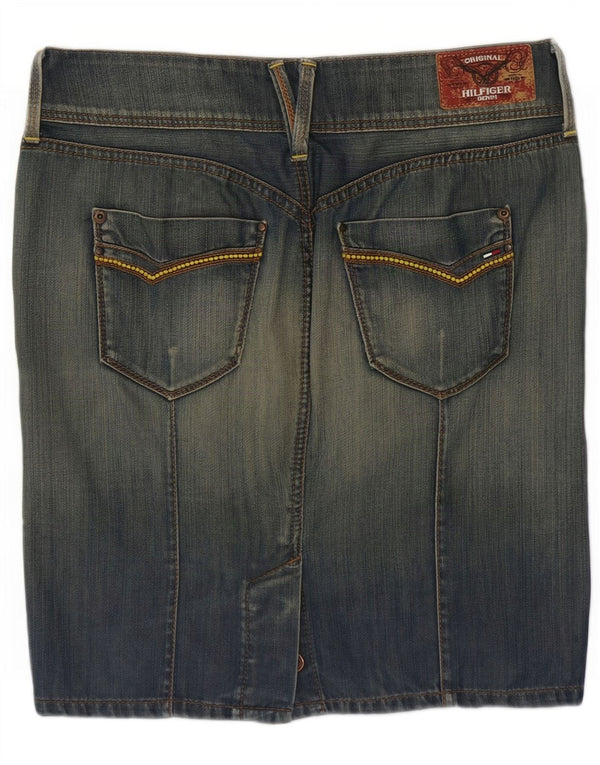 Fusta Tommy Hilfiger pentru femei Sonora Denim Medium W34 Bumbac albastru
