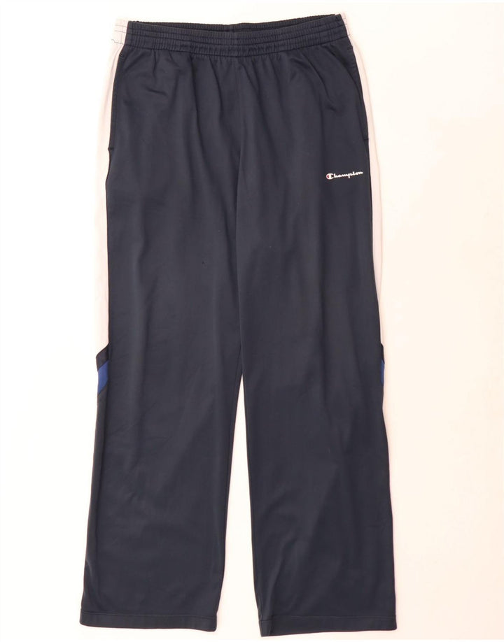 Pantaloni de trening pentru bărbați Champion, XL, albastru bleumarin, poliester color bloc