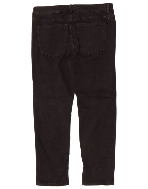 Blugi drepti The Sienna pentru femei Marks & Spencer UK 16 Large W34 L28 Black
