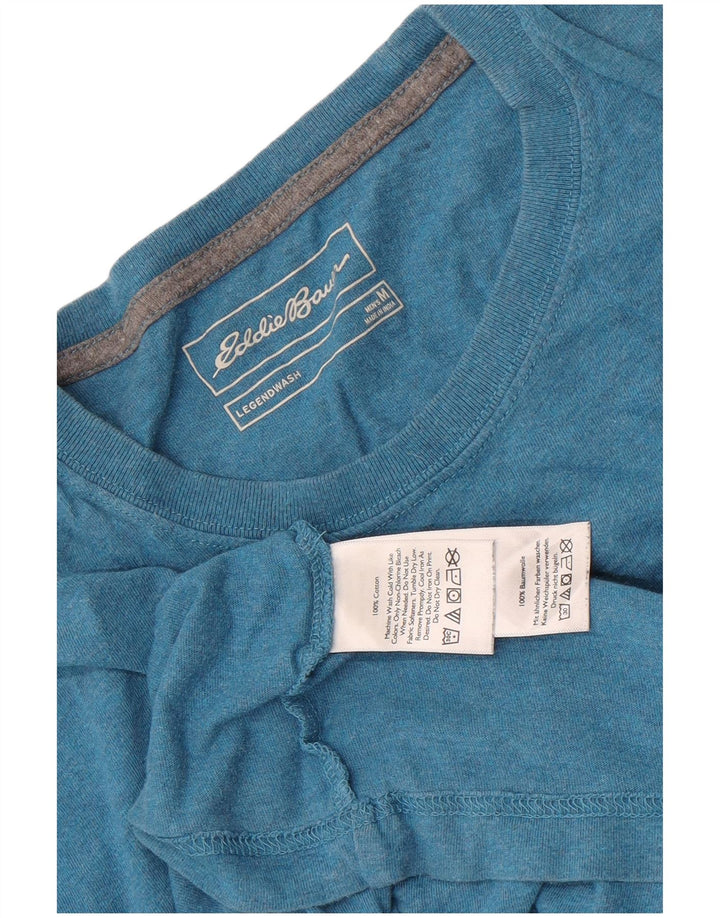 Tricou pentru bărbați Eddie Bauer Top din bumbac albastru mediu