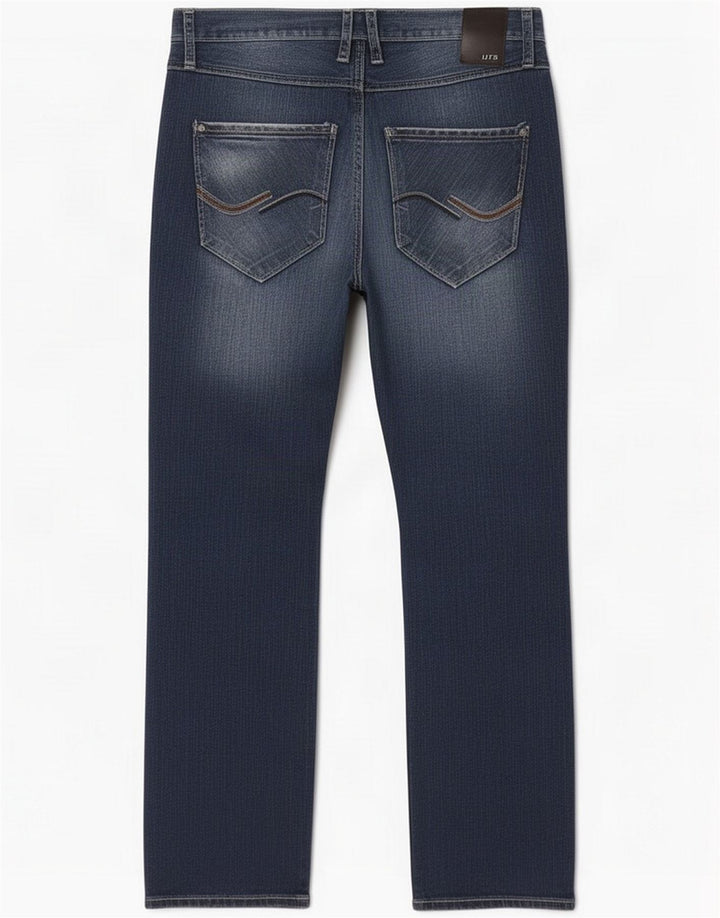 Jack & Jones Jeans Bootcut pentru bărbați W33 L34 bleumarin