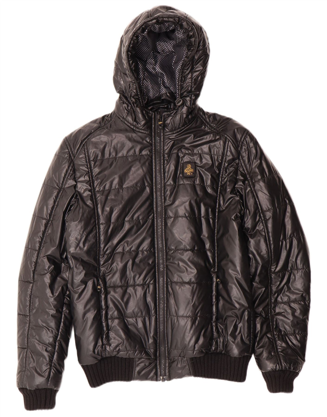 Jachetă căptușită cu glugă pentru fete Refrigiwear 13-14 ani iarnă neagră