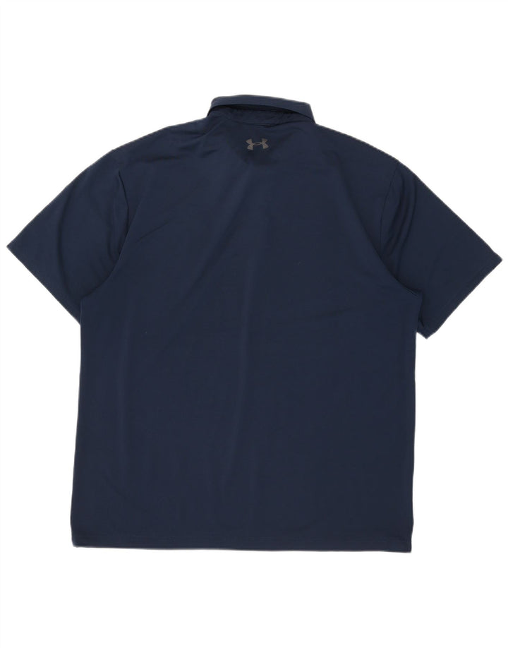 Tricou polo Under Armour pentru bărbați, mare bleumarin
