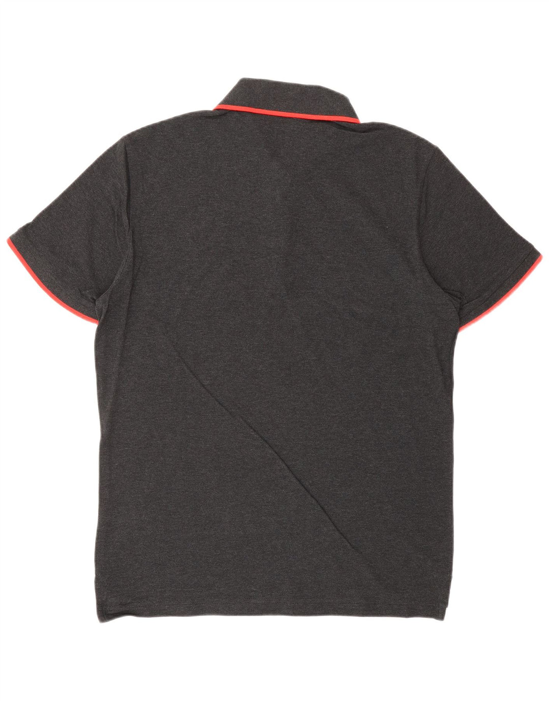 Tricou polo PUMA pentru bărbați, bumbac gri mediu