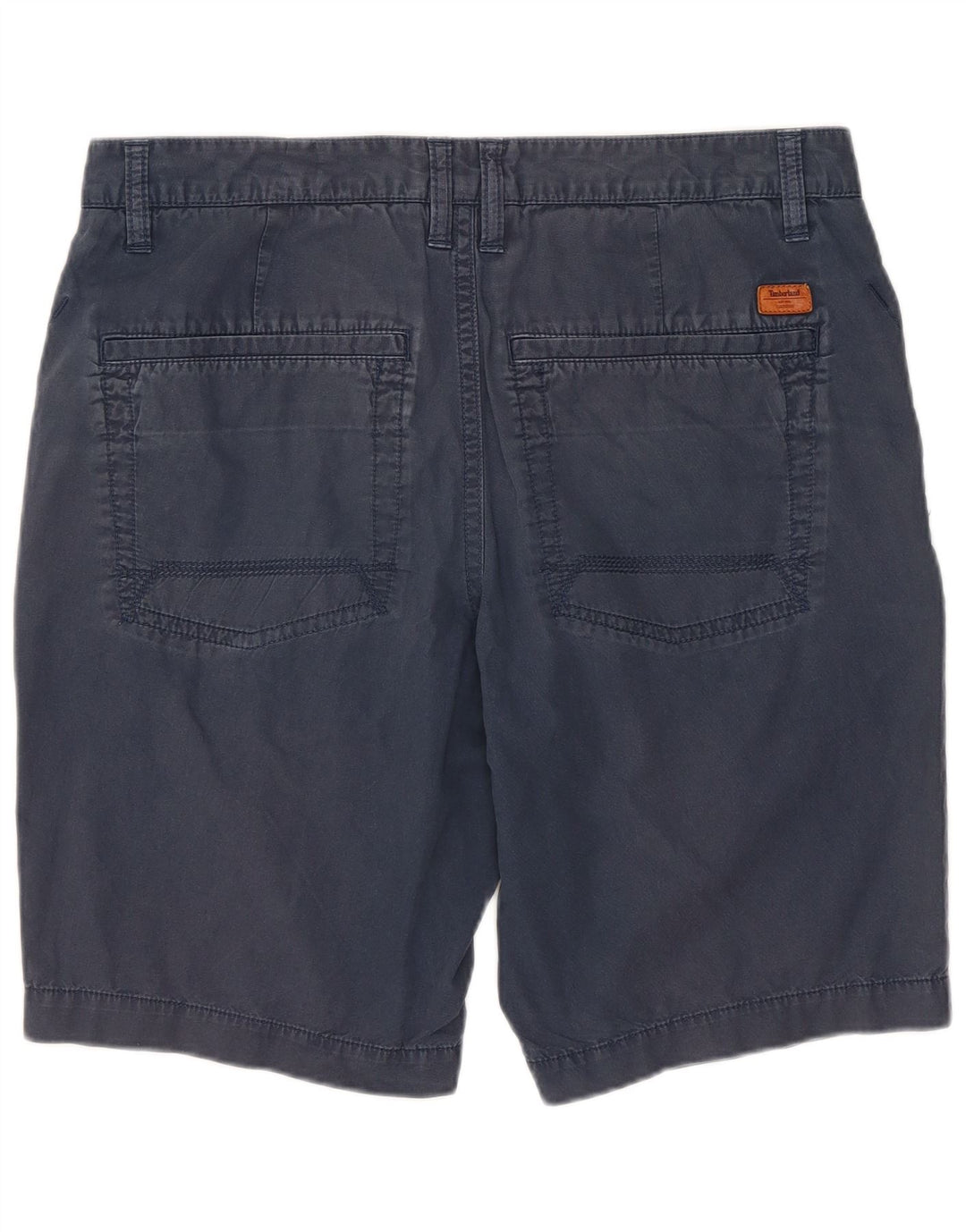 Pantaloni scurți casual pentru bărbați Timberland W32, bumbac, albastru bleumarin mediu