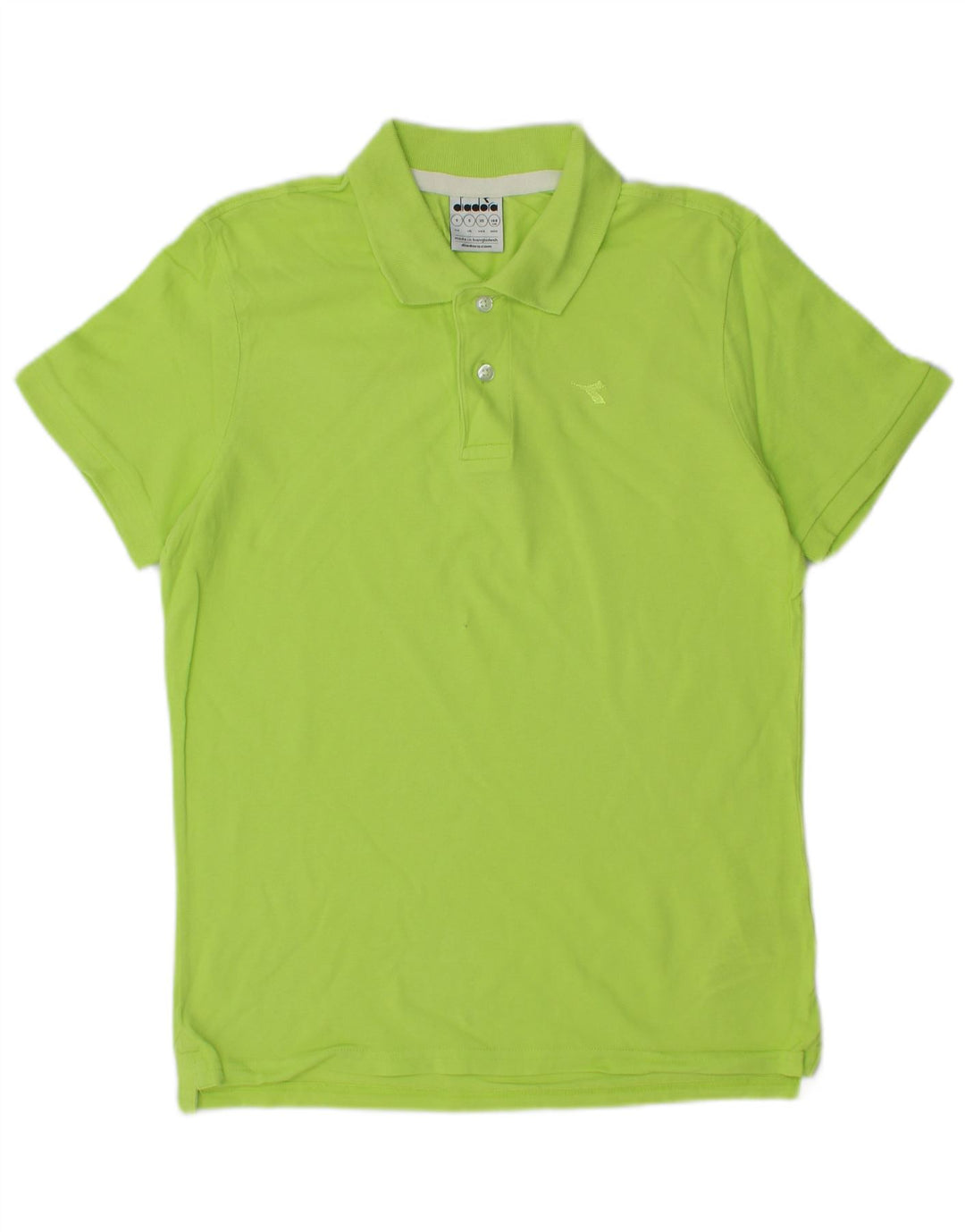 DIADORA Tricou Polo pentru Barbati Mic Verde Bumbac