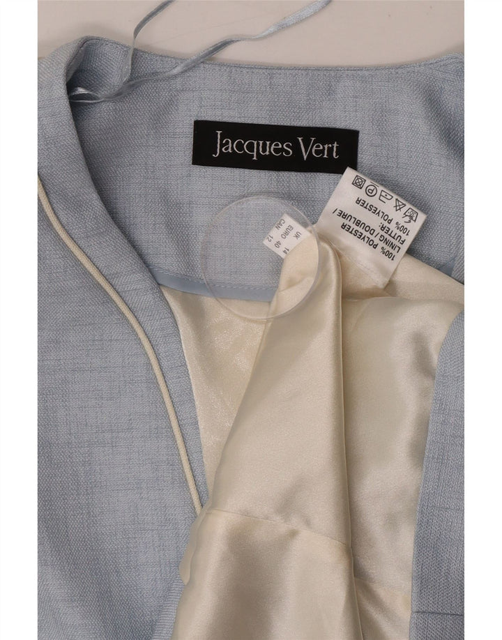 Jachetă blazer cu mânecă scurtă pentru femei Jacques Vert, UK 14, mare, albastru