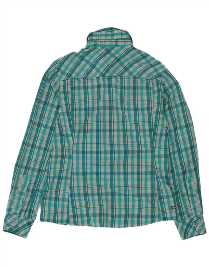 Cămașă The North Face pentru femei UK 10 Small Green Check Nylon
