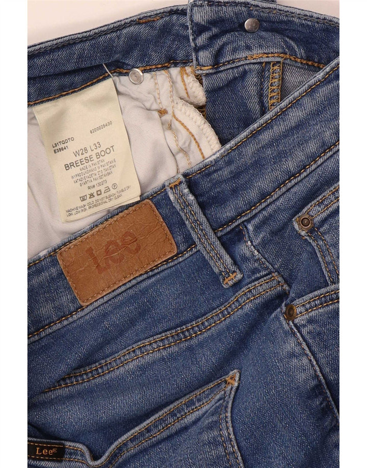 Blugi Lee Breese Bootcut W28 L29 Bumbac albastru