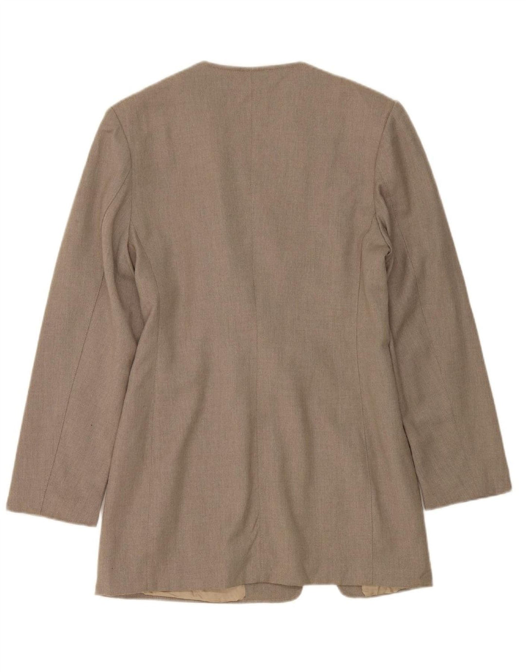 ELISA LANDRI Womens Double Breasted Blazer Jacket UK 10 Small Grey