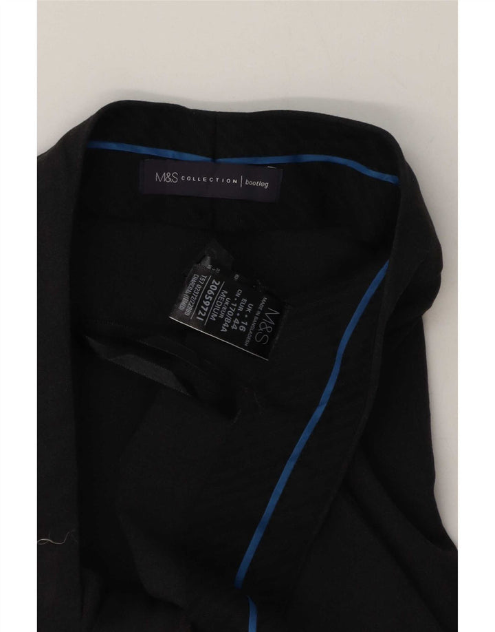 Marks & Spencer Pantaloni casual Bootcut pentru femei UK 16 Large W36 L29 Gri
