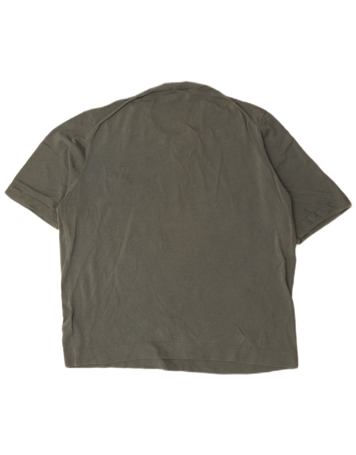 Cos Bărbați Regular Tricou Top XL Kaki Bumbac