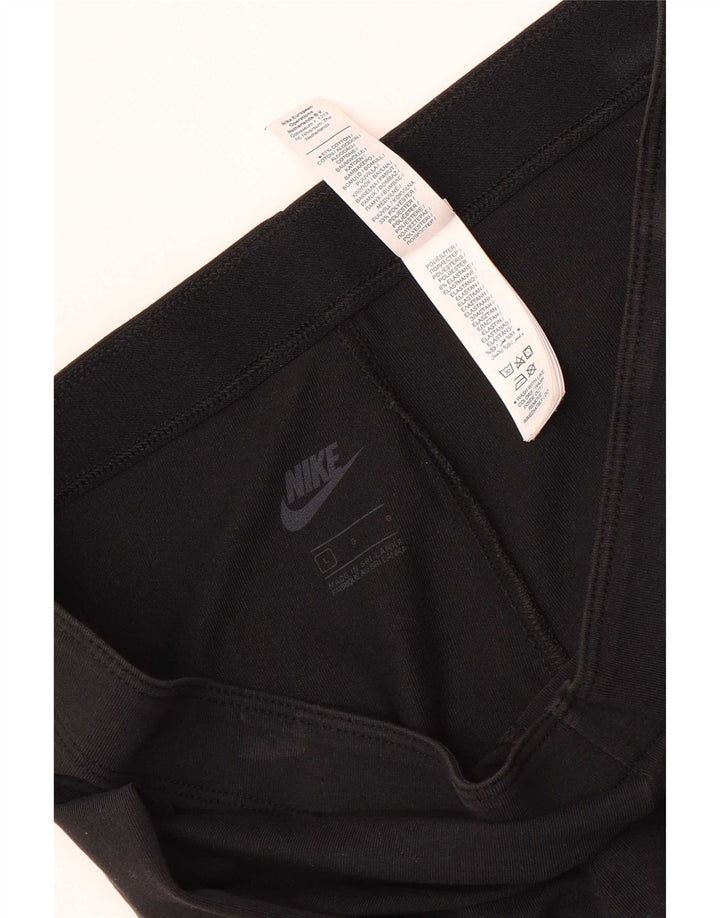 Leggings pentru femei Nike UK 14 mare, negru, bumbac