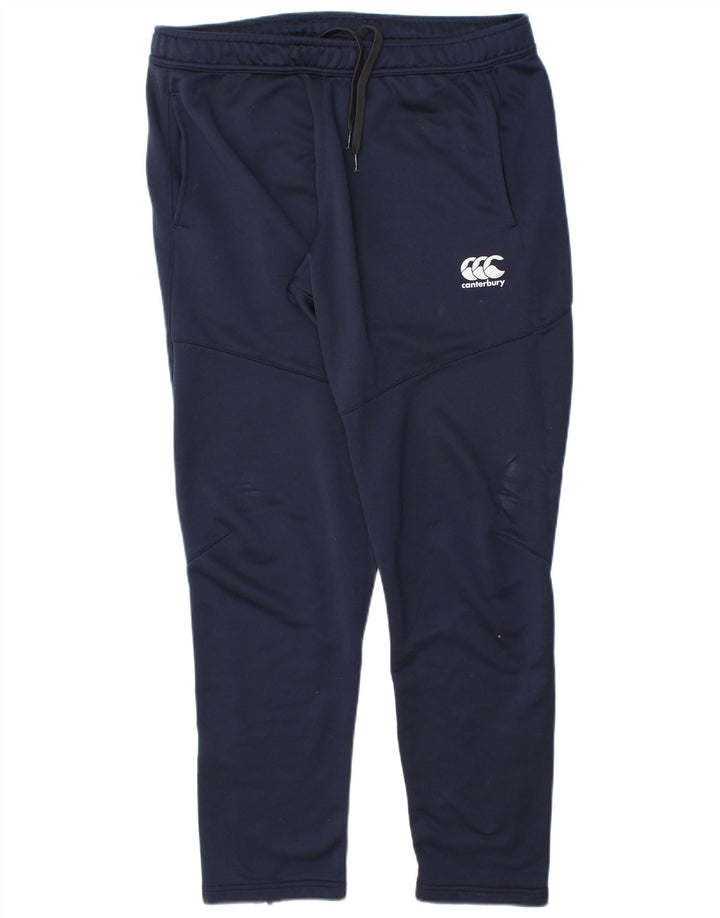 Pantaloni de trening pentru bărbați Canterbury, XL, poliester bleumarin