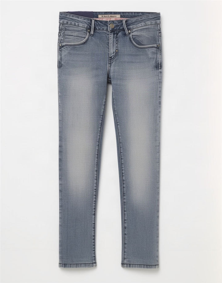 BACI & ABBRACCI Blugi subțiri pentru femei IT 44 Medium W28 L28 Blue Bumbac