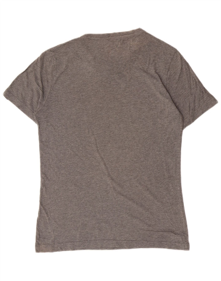 Tricou grafic Puma pentru bărbați Top mic, gri, bumbac