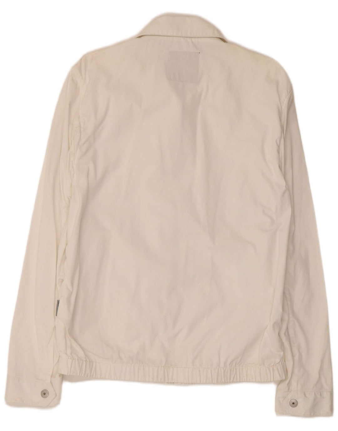 Bomber pentru bărbați Sergio Tacchini UK 40, mare, alb, bumbac