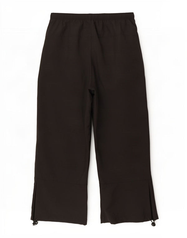 Pantaloni de trening Capri Nike pentru femei UK 8/10 Poliester negru mic