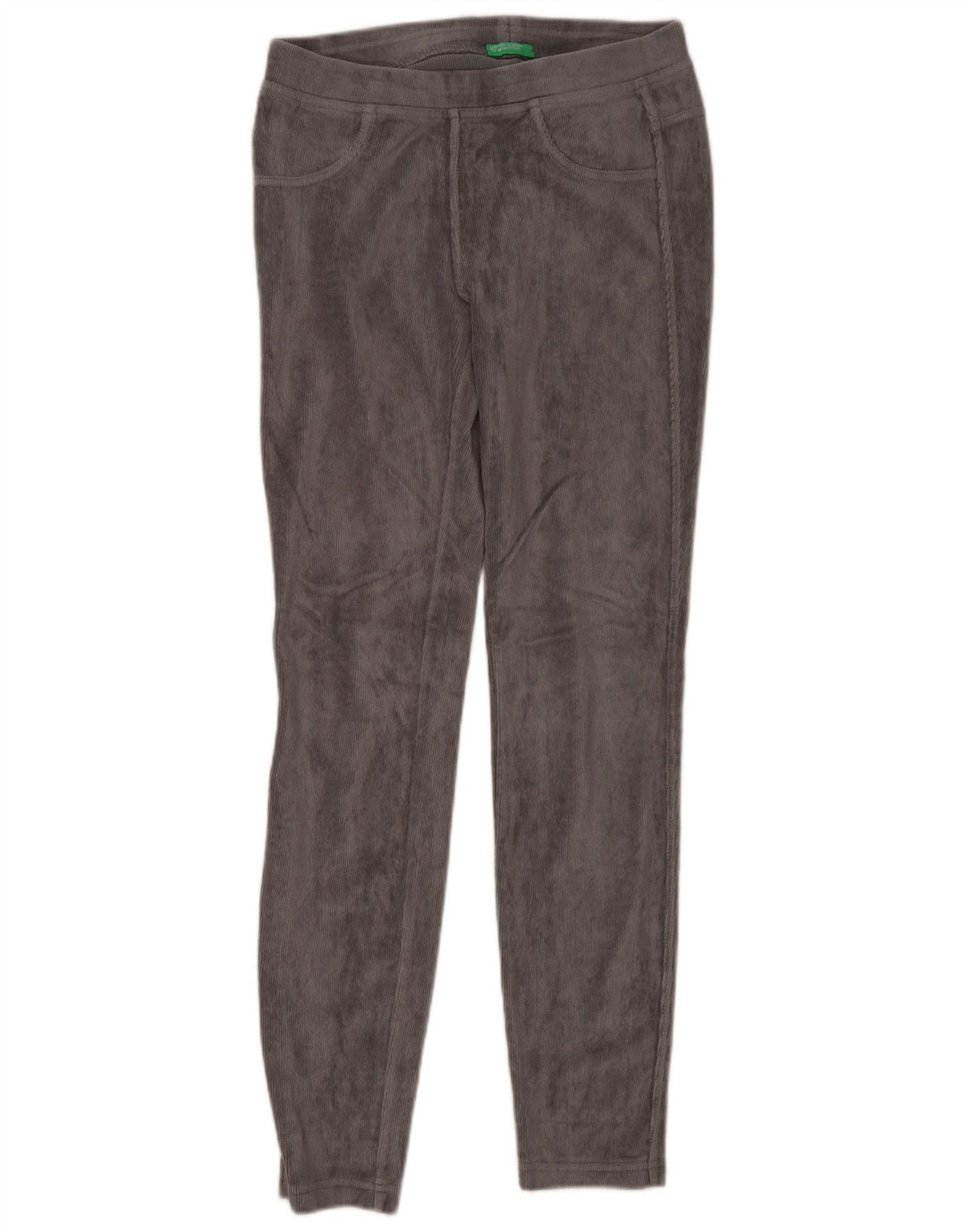 Leggings pentru femei Benetton UK 10, bumbac gri mic