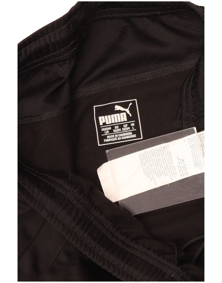Pantaloni de trening Puma Graphic pentru bărbați, mari, negru, poliester