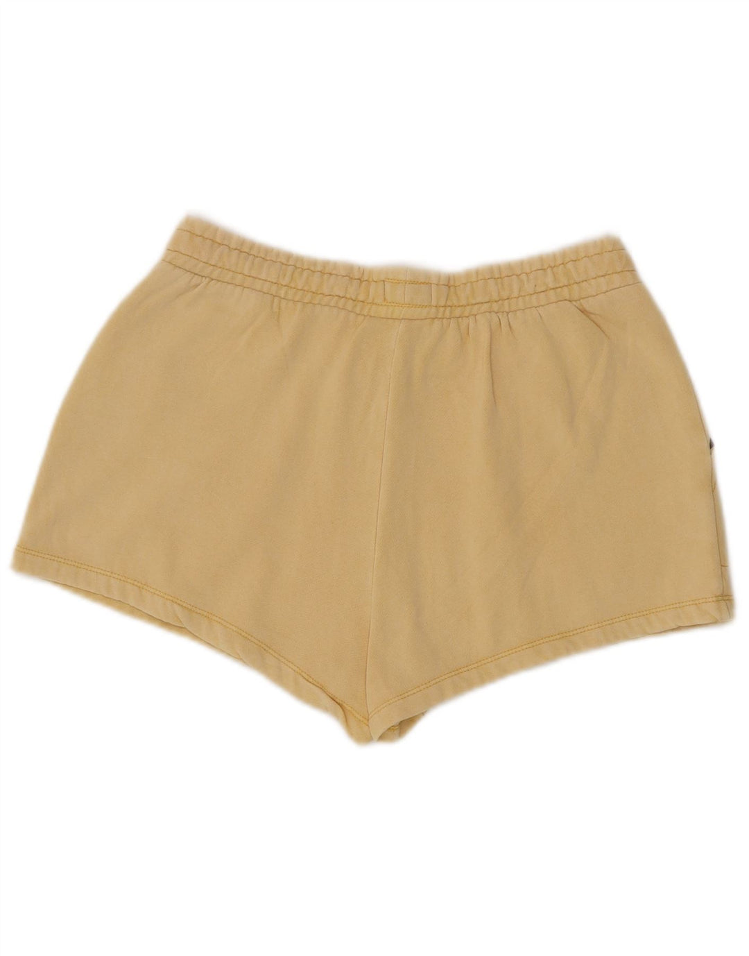 Pantaloni scurti sport Roxy pentru femei UK 14, bumbac galben mediu