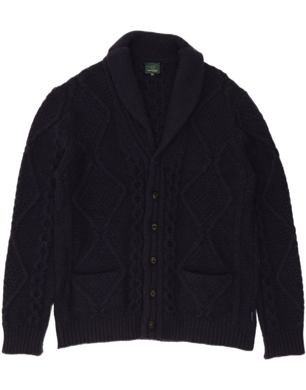 Cardigan pentru bărbați Henry Cottons, 3XL, lână bleumarin