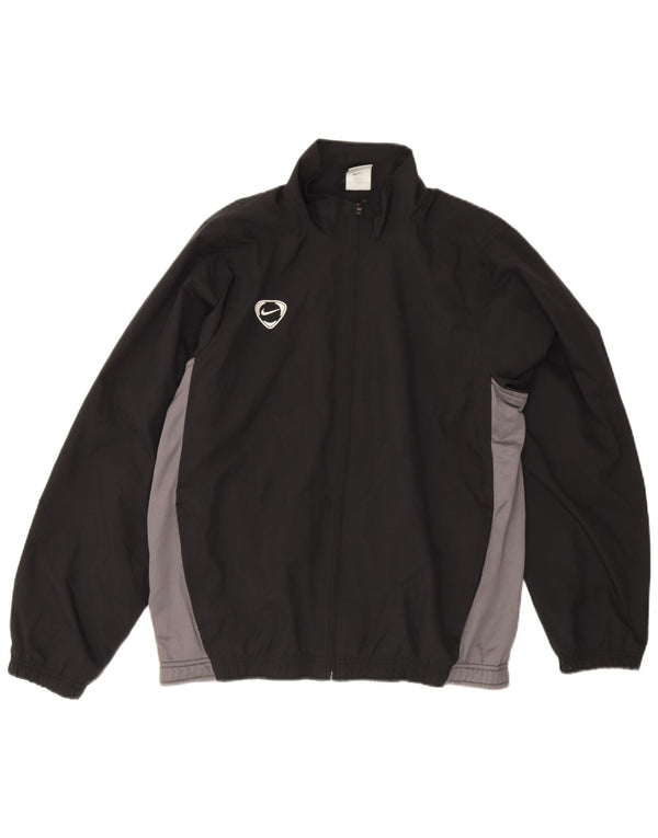 Jachetă de top pentru trening Nike pentru bărbați UK 39/41 Medium Black Colorblock Sports