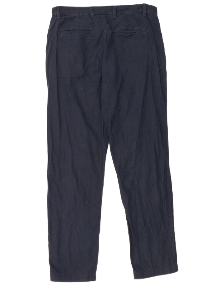 Pantaloni chino subțiri DAKS pentru bărbați, L32 L30, in albastru bleumarin