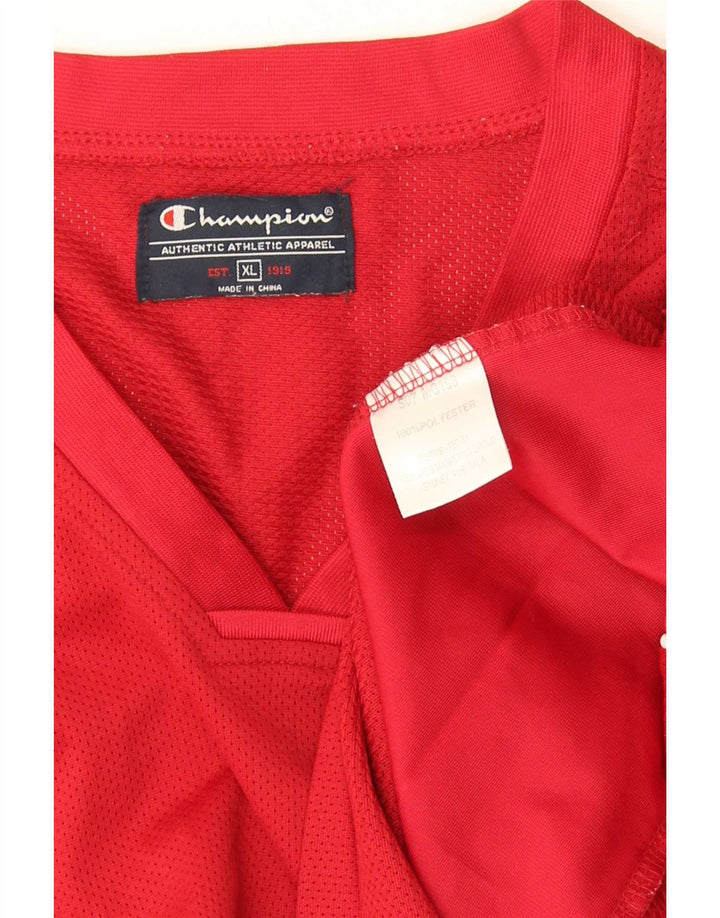 Vestă pentru bărbați Champion Top XL poliester roșu