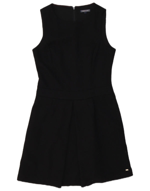 Rochie A-Line fără mâneci Tommy Hilfiger pentru femei US 8 Medium Black Poliester