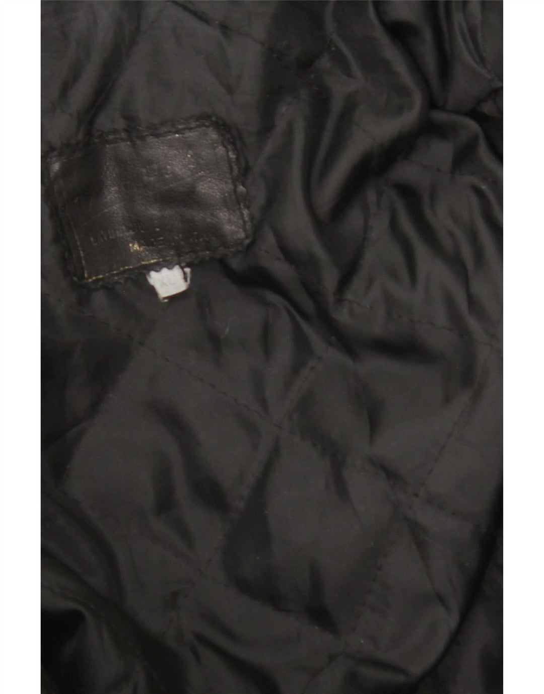 Jachetă de piele vintage pentru bărbați UK 42 XL din piele neagră