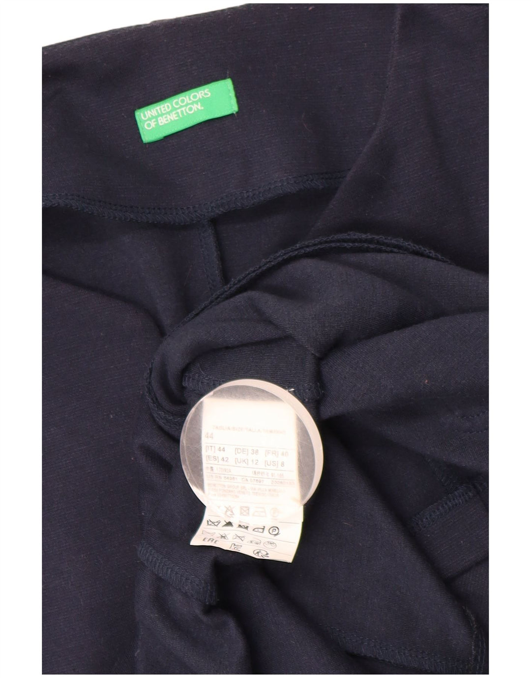 Jachetă pentru femei Benetton 1 Button 1 Button Blazer UK 12 Medium Bleumarin