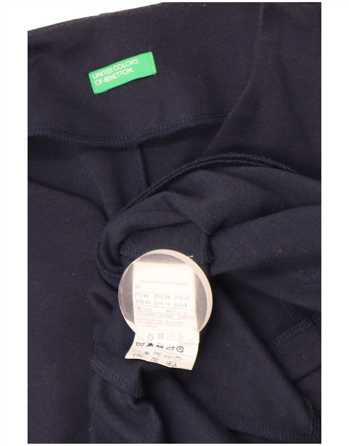 Jachetă pentru femei Benetton 1 Button 1 Button Blazer UK 12 Medium Bleumarin