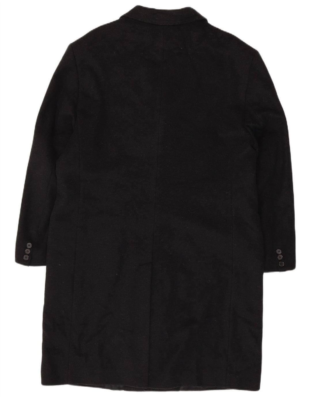 Palton Chesterfield Bărbați VINTAGE IT 54 2XL Lână Neagră