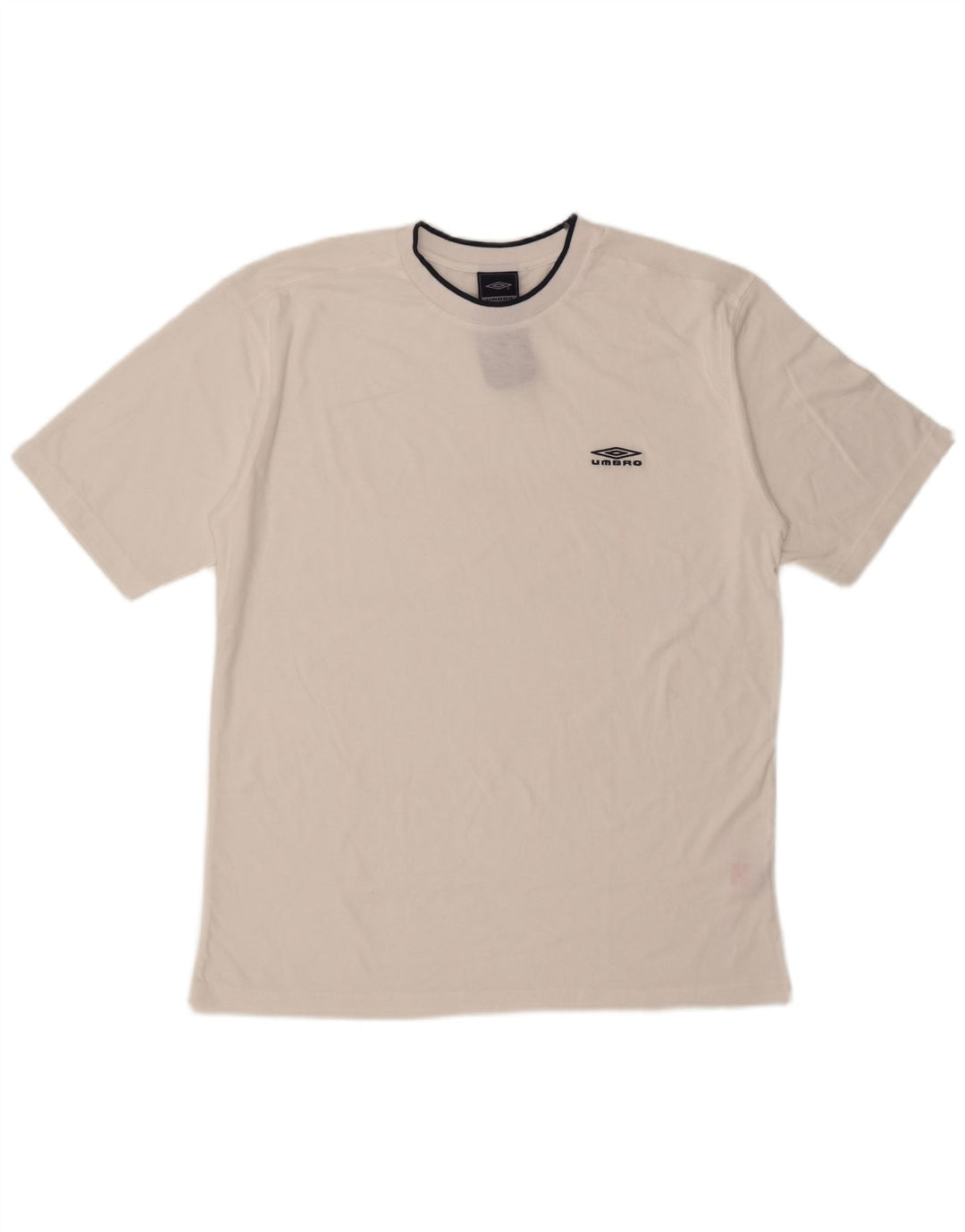 Umbro Tricou Bărbați Top Mare Poliester Alb