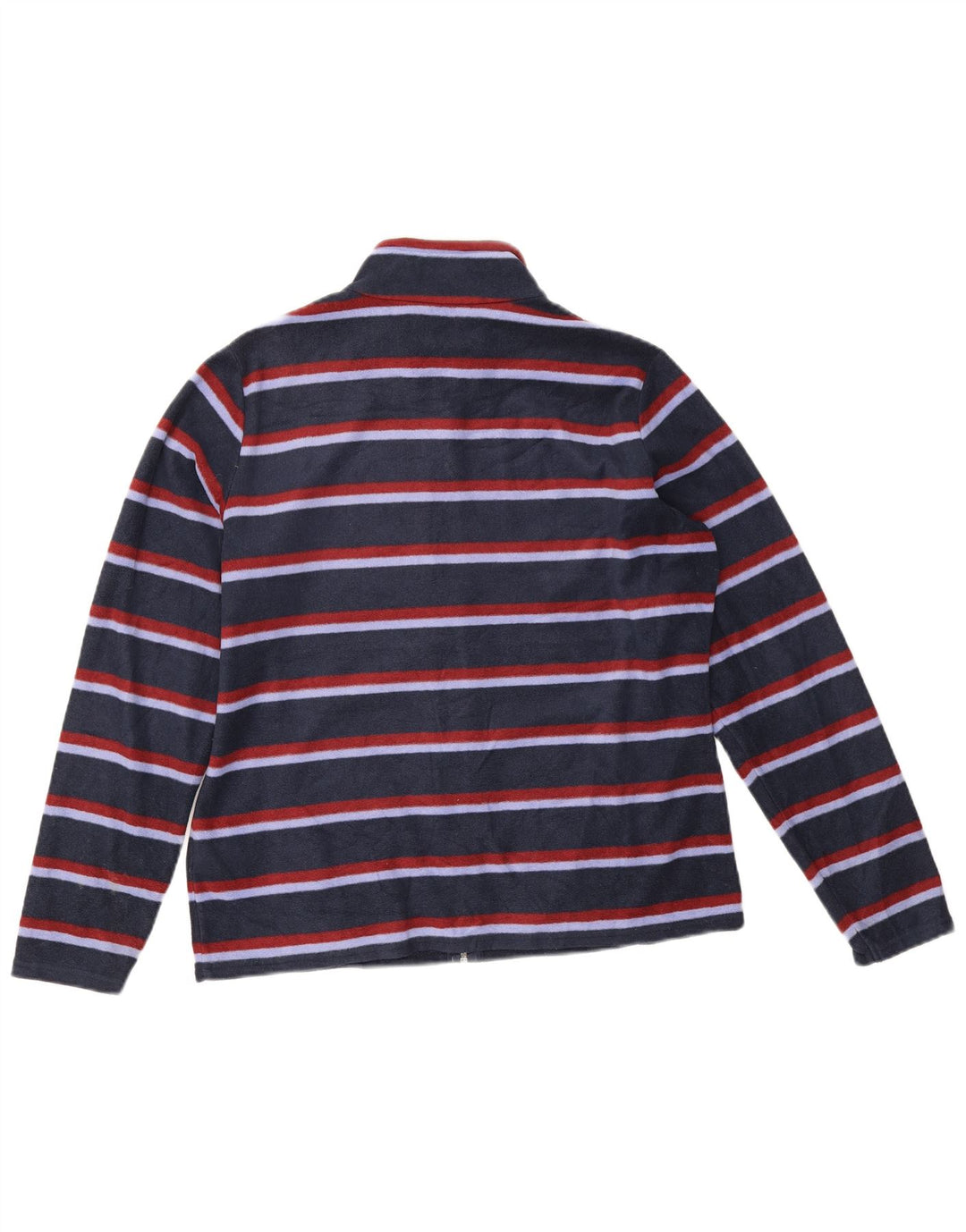 Jachetă fleece pentru femei Marks & Spencer UK 16 mare, bleumarin, cu dungi