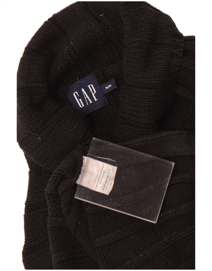 Pulover cu gât rulat pentru femei Gap UK 14 Bumbac mediu negru