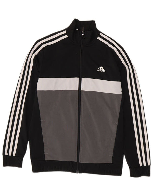 Jachetă de trening Adidas Aeroready pentru băieți 11-12 ani, negru, sport