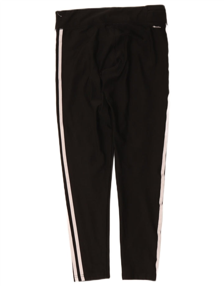 Leggings crop pentru femei Adidas UK 8 Poliester negru mic