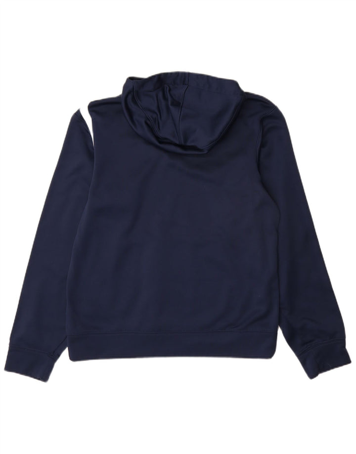 Pulover NIKE Dri Fit Graphic pentru bărbați, poliester mic, albastru