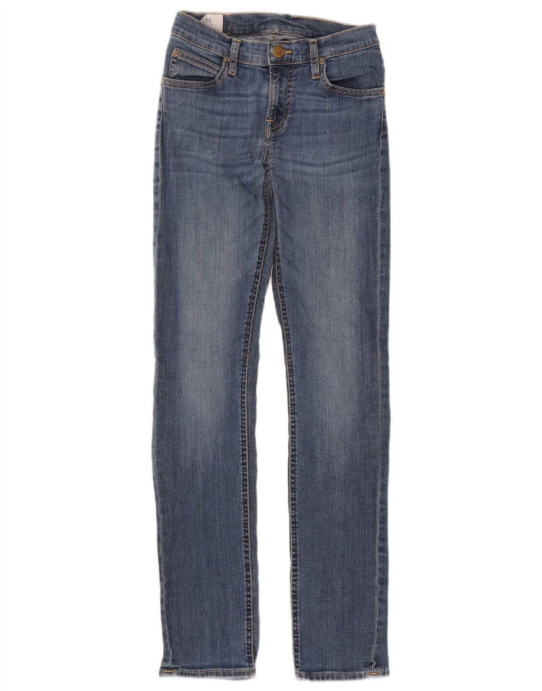 Blugi Lee Jade Slim pentru femei W27 L33 Bumbac albastru