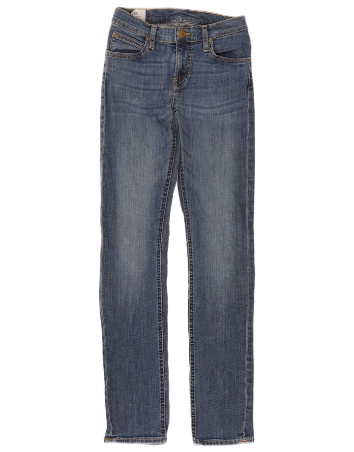 Blugi Lee Jade Slim pentru femei W27 L33 Bumbac albastru