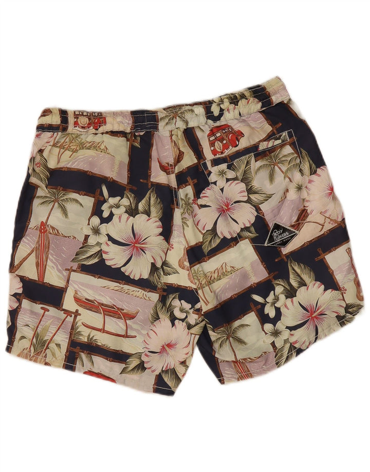 Pantaloni scurți de înot hawaiani pentru bărbați Roy Rogers, medii, multicolori, patchwork