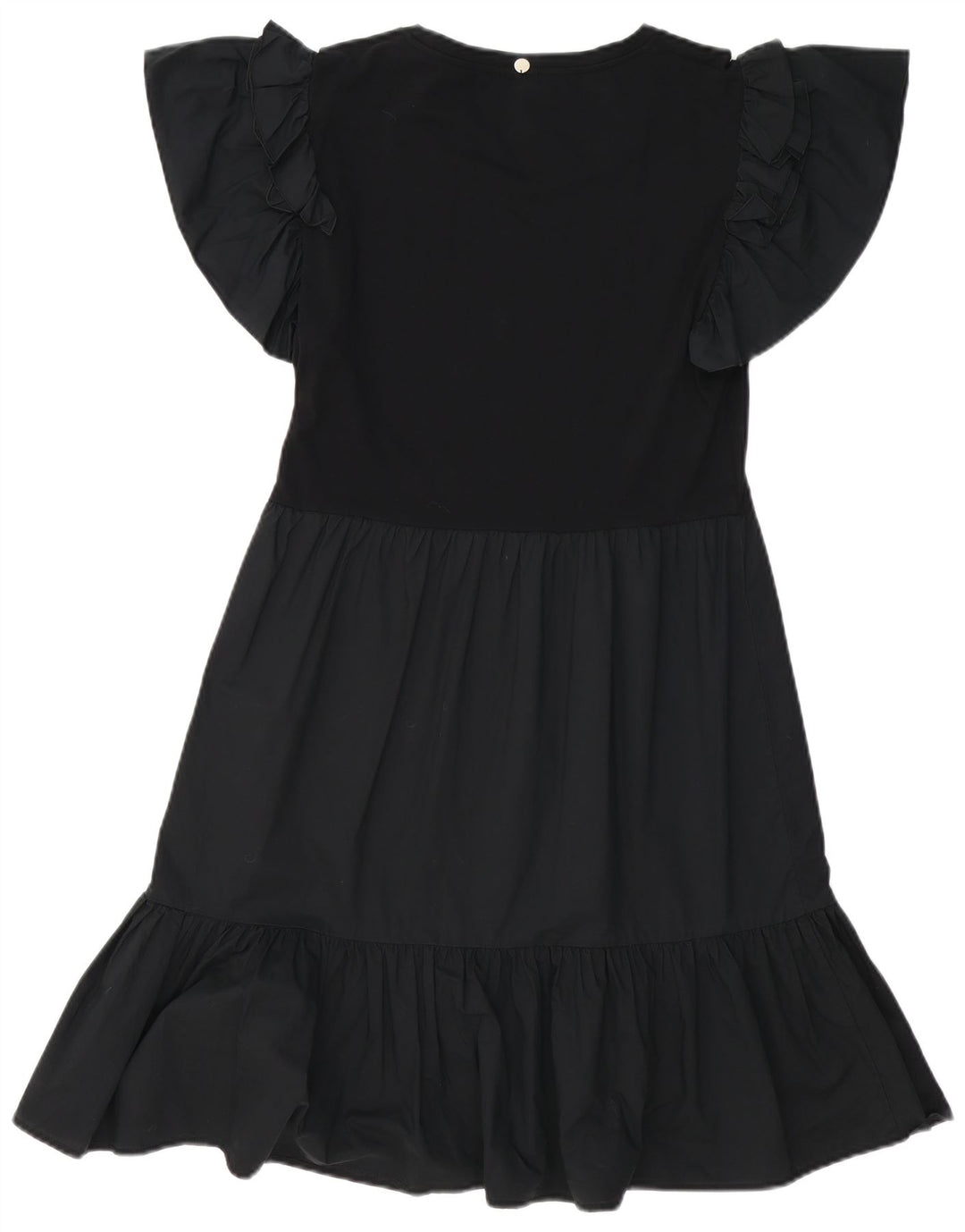 Rochie A-Line pentru femei Liu Jo UK 12 Medium Black Bumbac