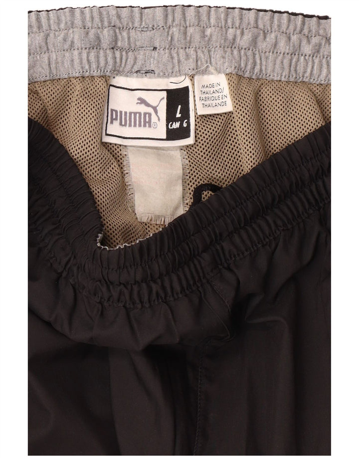 Pantaloni de trening PUMA pentru bărbați, mari, negri