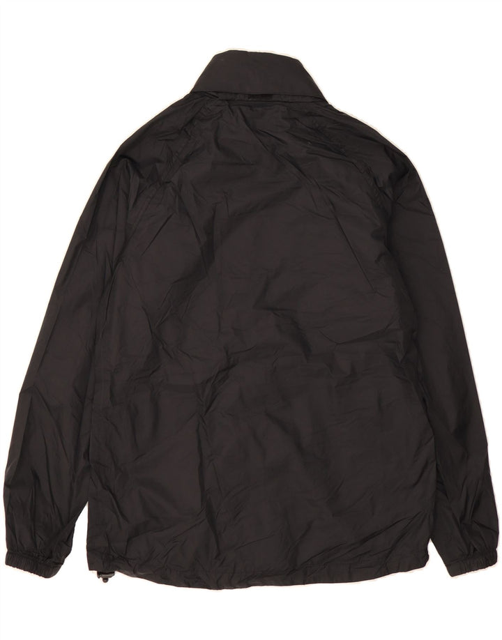 MOUNTAIN WAREHOUSE Womens Rain Jacket UK 10 Small Black Nylon Vintage Mountain Warehouse and Second-Hand Mountain Warehouse from Messina Hembry 