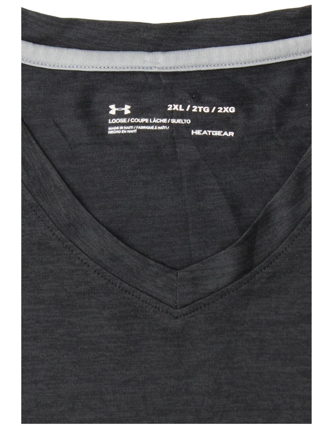 UNDER ARMOUR Bărbați Heat Gear Tricou Top 2XL Negru