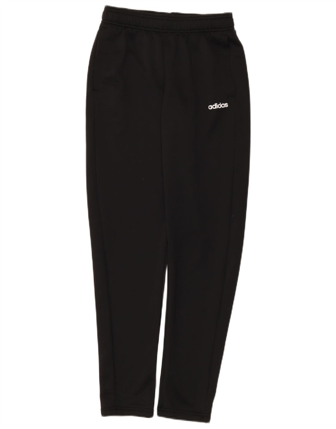 Pantaloni de trening Adidas baieti 13-14 ani poliester negru